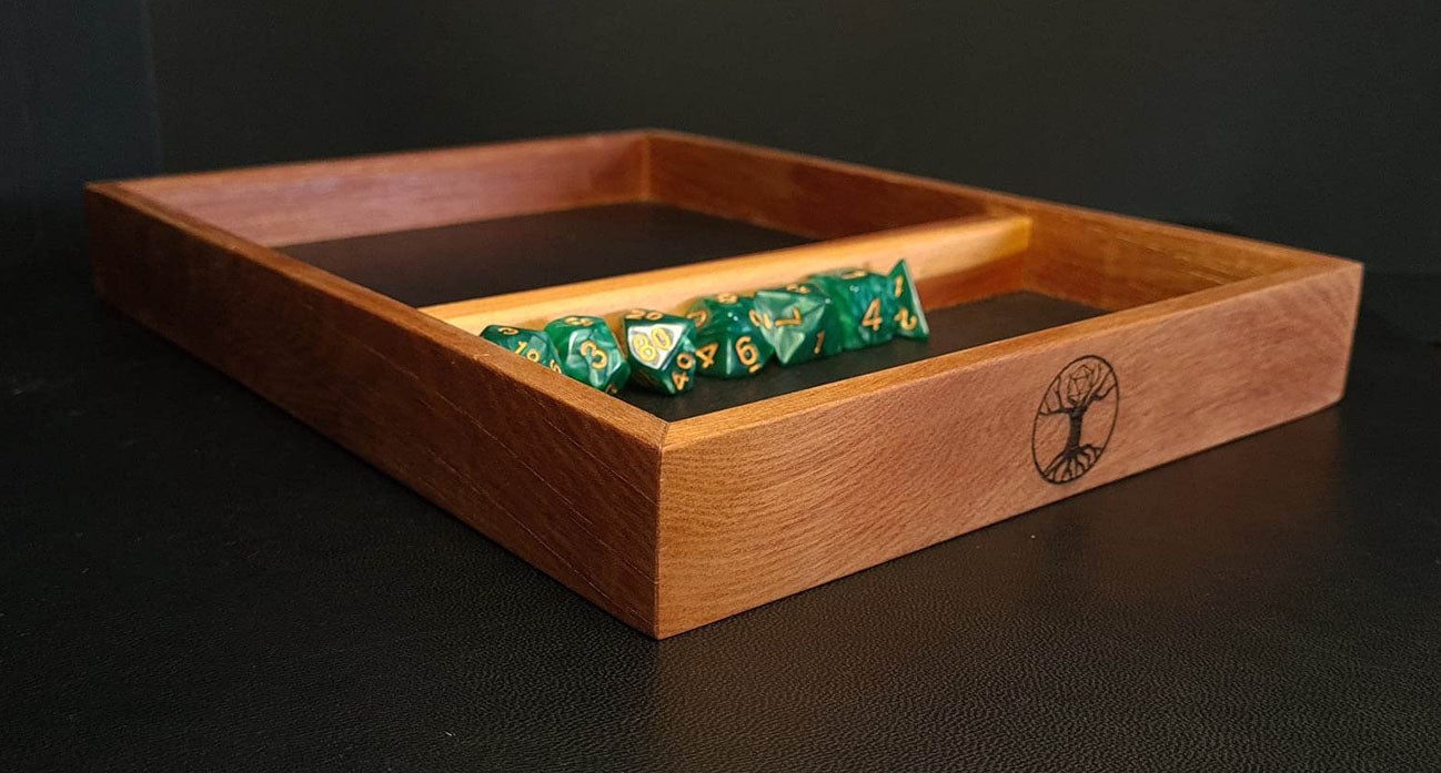 Large Rimu Handcrafted New Zealand Dice Tray